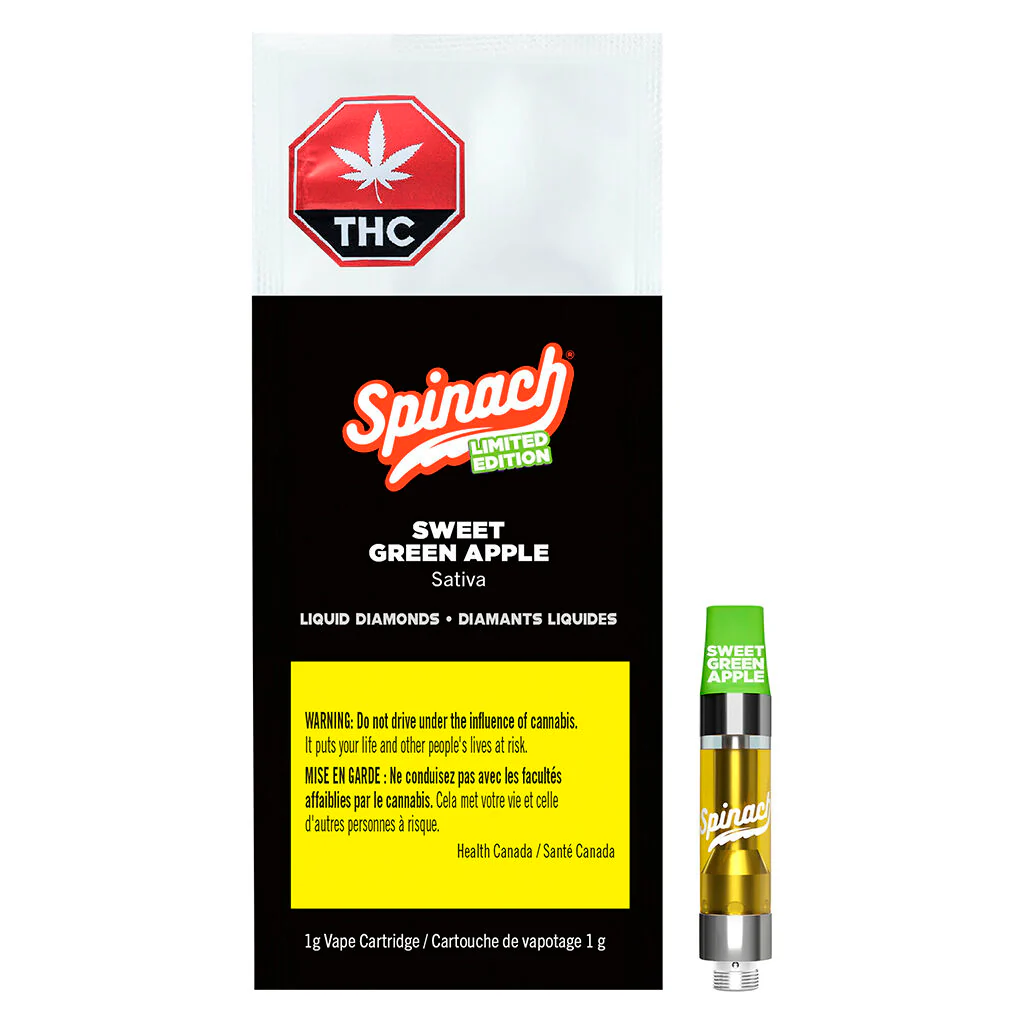 Sweet Green Apple Liquid Diamonds Vape - Image 4