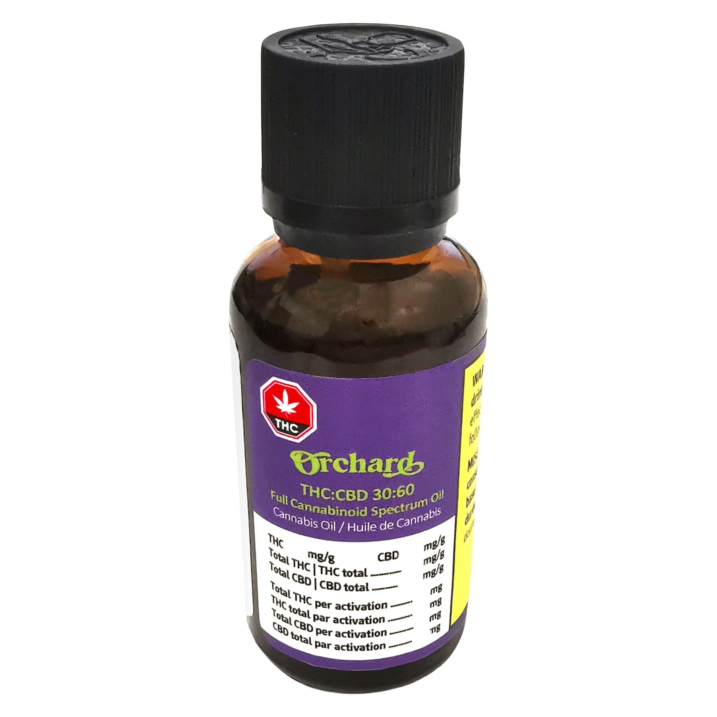 THC:CBD 30:60 Full Cannabinoid Spectrum Oil - Image 2