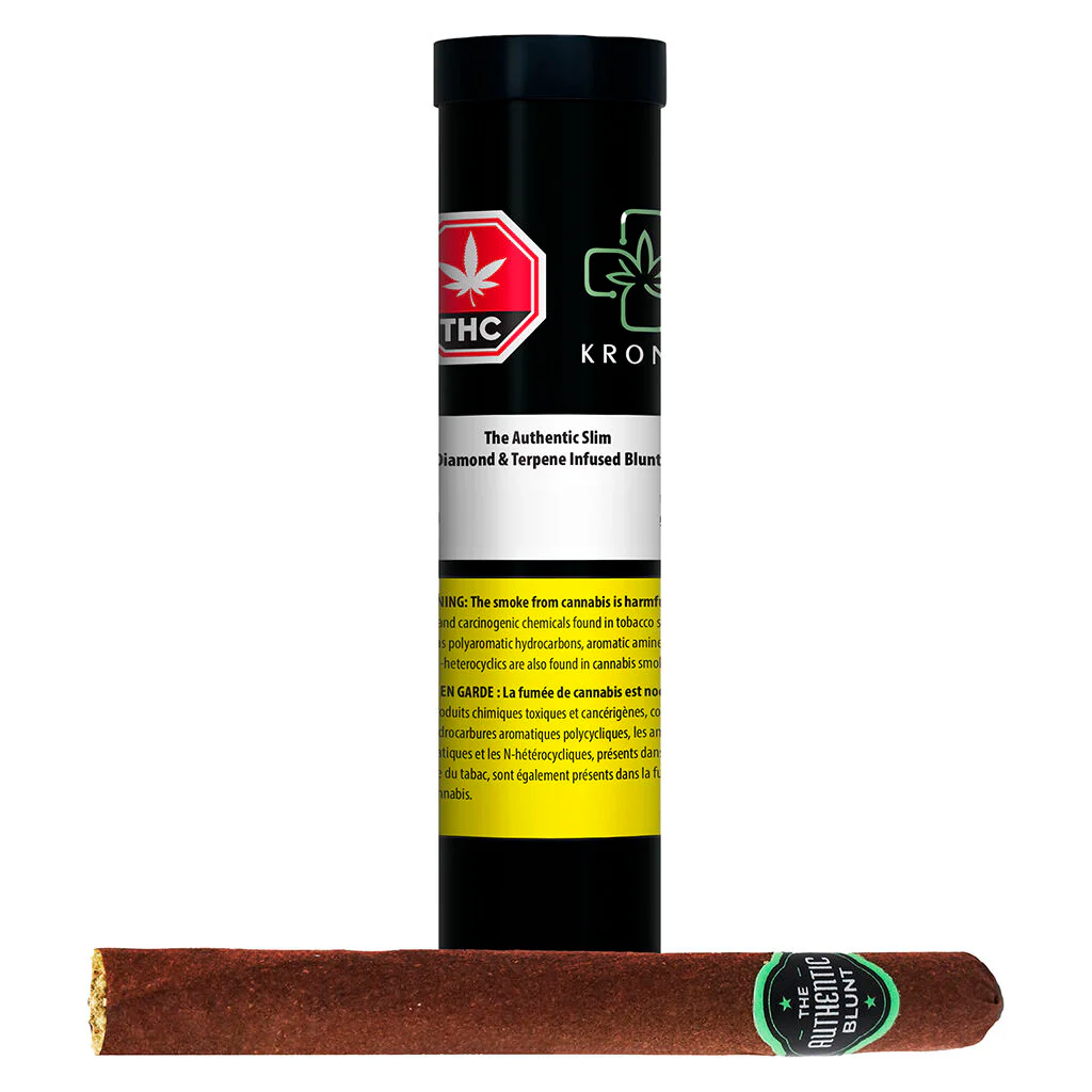 Le Blunt infusé au diamant Authentique Slim et terpène - Image 4
