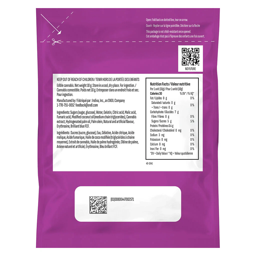 The Purple One Sativa THC Gummy - Image 3