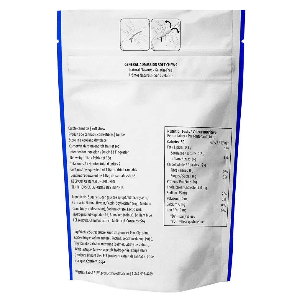 Tiger Blood THC Gummy (1:0) - Image 3