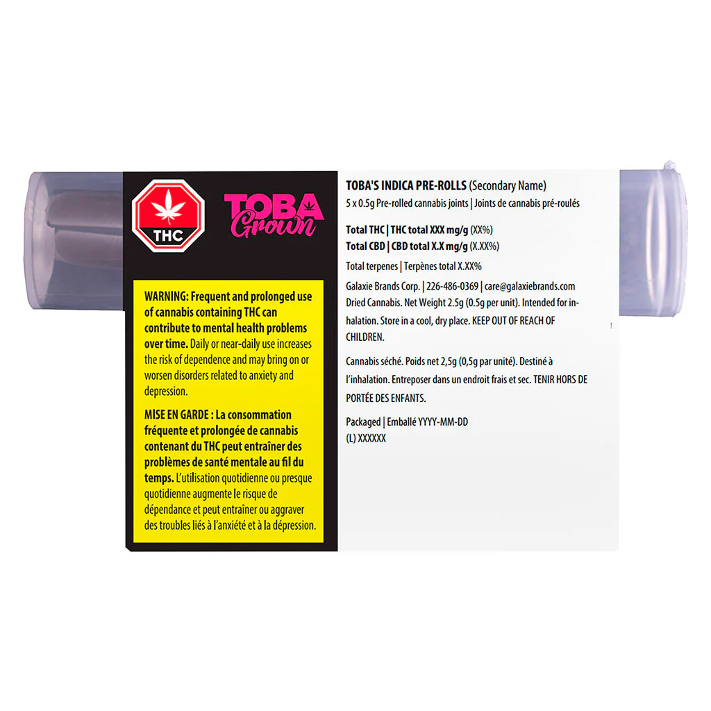 Toba's Indica Pre-Rolls - Image 3