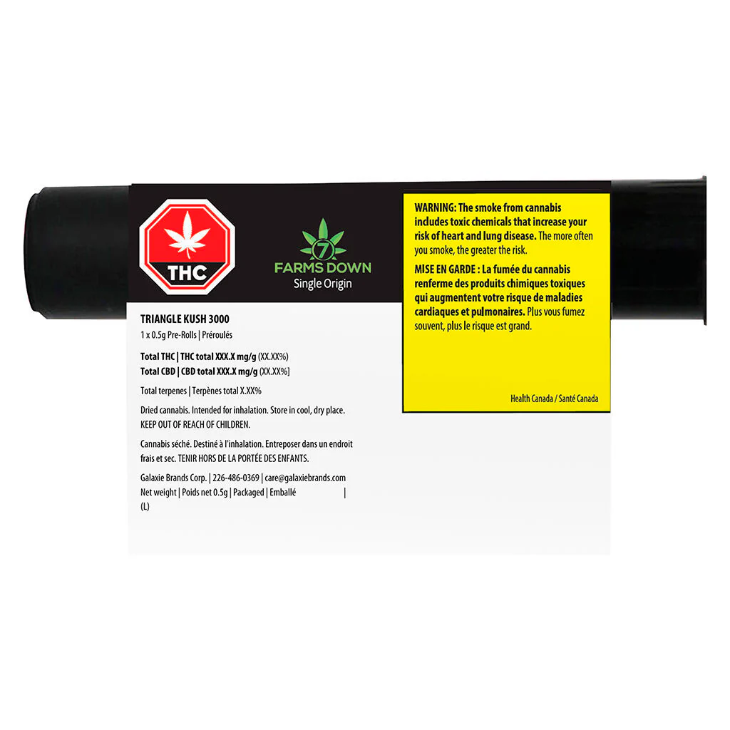 Triangle Kush 3000 Pre-Roll - Image 3