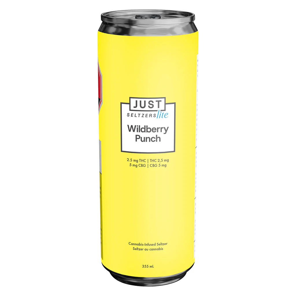 Eau de seltz Wildberry Punch 2,5 THC + 5 CBG