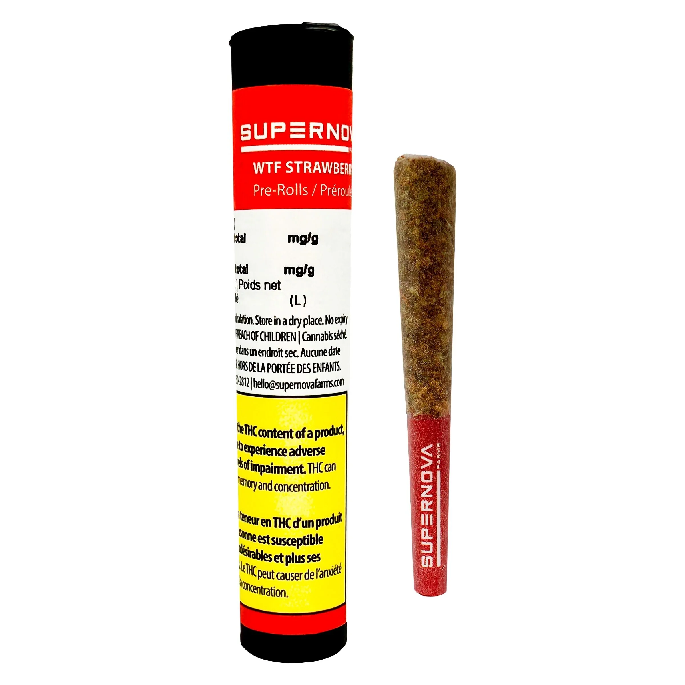 WTF (What the Fruit) Strawberry Pre-Roll - Image 4